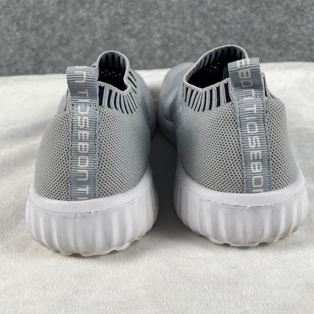 TIOSEBON Women’s Slip On Walking Shoes Gray White Mesh Knit Sneakers Size 9 / 40 - Picture 6 of 8